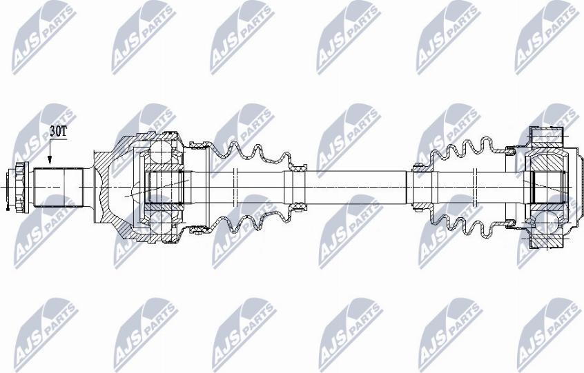 NTY NPW-BM-150 - Sürücü mili www.furqanavto.az