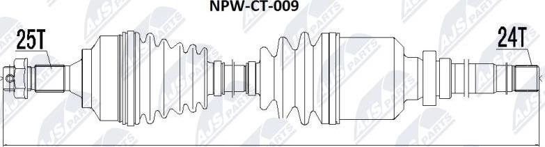 NTY NPW-CT-009 - Sürücü mili furqanavto.az