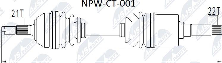 NTY NPW-CT-001 - Sürücü mili furqanavto.az