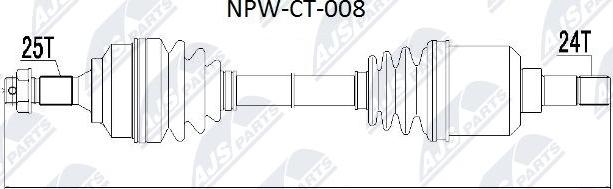 NTY NPW-CT-008 - Sürücü mili furqanavto.az