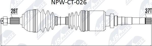 NTY NPW-CT-026 - Sürücü mili furqanavto.az