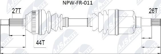 NTY NPW-FR-011 - Sürücü mili furqanavto.az