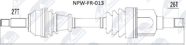 NTY NPW-FR-013 - Sürücü mili furqanavto.az