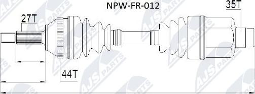 NTY NPW-FR-012 - Sürücü mili furqanavto.az