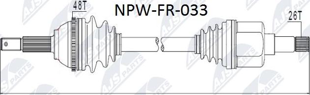 NTY NPW-FR-033 - Sürücü mili furqanavto.az