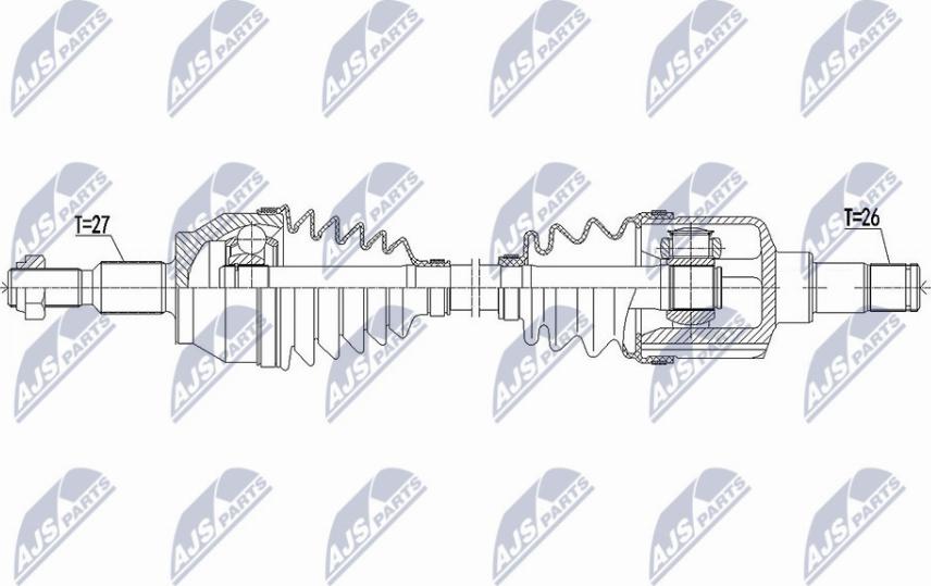 NTY NPW-FR-109 - Sürücü mili furqanavto.az