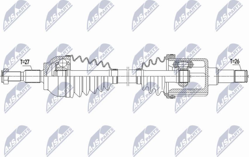 NTY NPW-FR-101 - Sürücü mili furqanavto.az