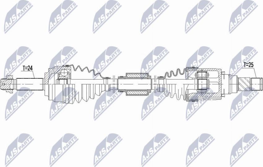 NTY NPW-MS-065 - Sürücü mili furqanavto.az