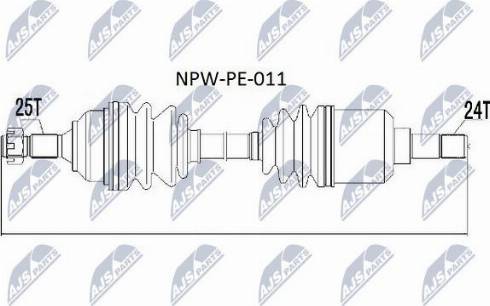 NTY NPW-PE-011 - Sürücü mili furqanavto.az