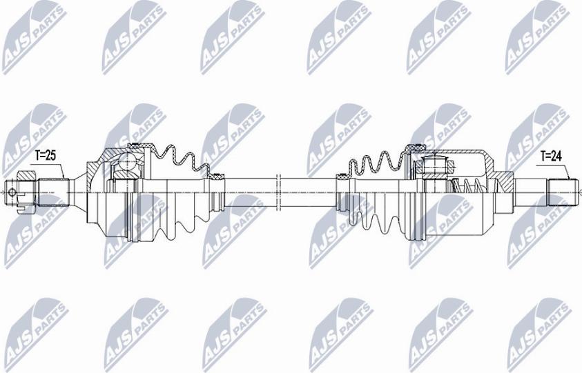 NTY NPW-PE-025 - Sürücü mili furqanavto.az