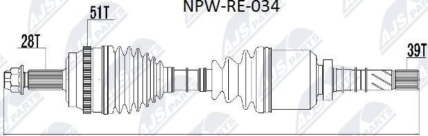 NTY NPW-RE-034 - Sürücü mili furqanavto.az