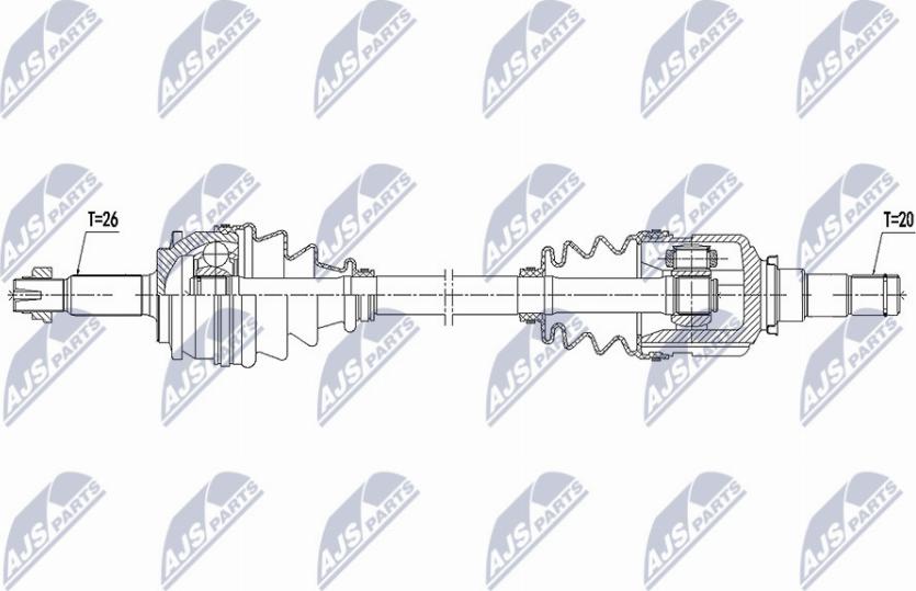 NTY NPW-TY-135 - Sürücü mili furqanavto.az