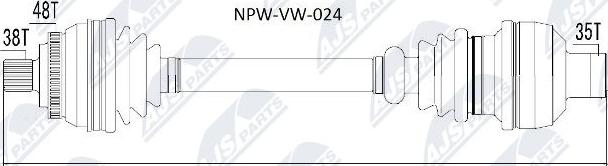 NTY NPW-VW-024 - Sürücü mili furqanavto.az