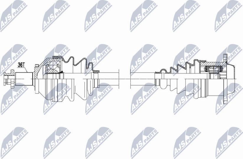 NTY NPW-VW-145 - Sürücü mili furqanavto.az