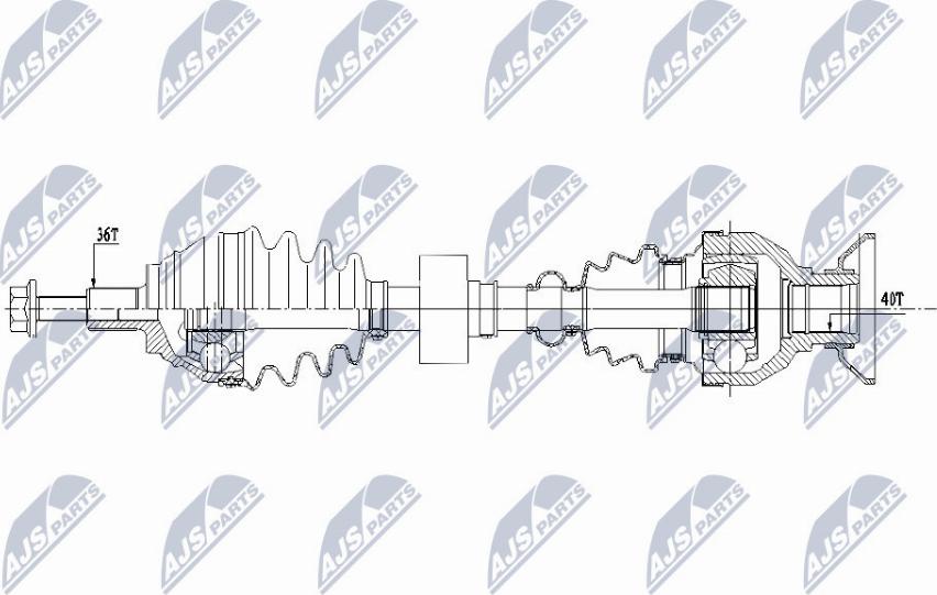 NTY NPW-VW-157 - Sürücü mili furqanavto.az