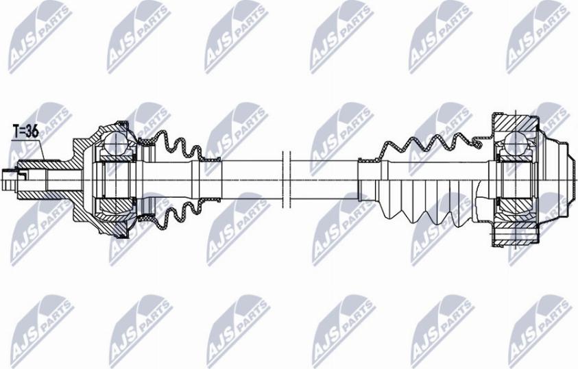 NTY NPW-VW-169 - Sürücü mili furqanavto.az