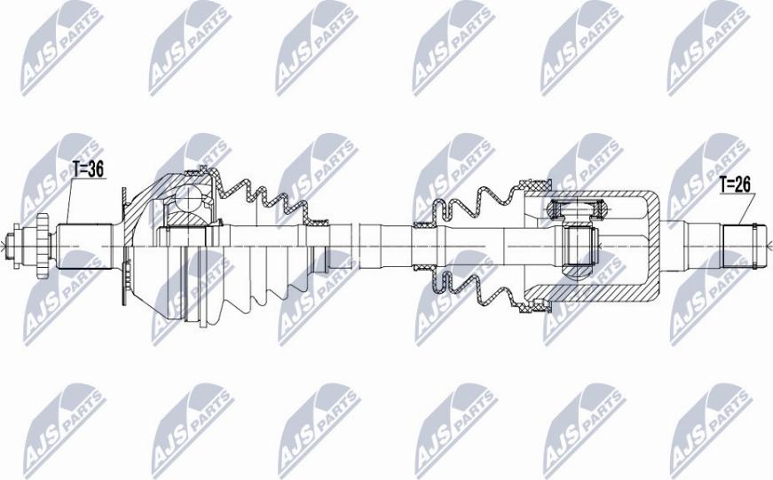 NTY NPW-VW-125 - Sürücü mili furqanavto.az