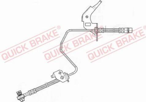 OJD Quick Brake 59.960X - Əyləc şlanqı furqanavto.az