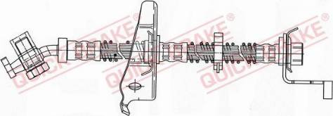 OJD Quick Brake 59.929X - Əyləc şlanqı furqanavto.az