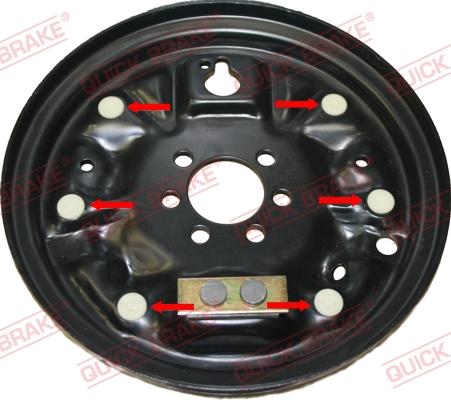 OJD Quick Brake 6859K - Aksesuar dəsti, əyləc başlıqları furqanavto.az