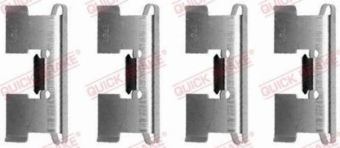 OJD Quick Brake 109-1019 - Disk əyləc pedləri üçün aksesuar dəsti furqanavto.az