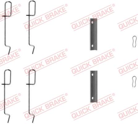 OJD Quick Brake 1091125 - Disk əyləc pedləri üçün aksesuar dəsti furqanavto.az