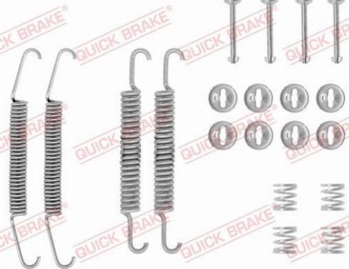 OJD Quick Brake 1050548 - Aksesuar dəsti, əyləc başlıqları furqanavto.az