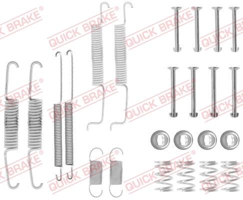 OJD Quick Brake 1050569 - Aksesuar dəsti, əyləc başlıqları furqanavto.az