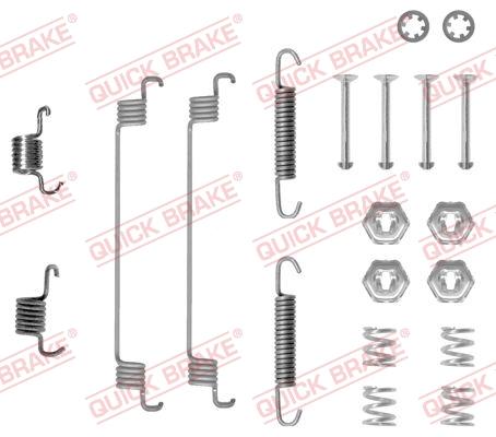 OJD Quick Brake 105-0651 - Aksesuar dəsti, əyləc başlıqları furqanavto.az