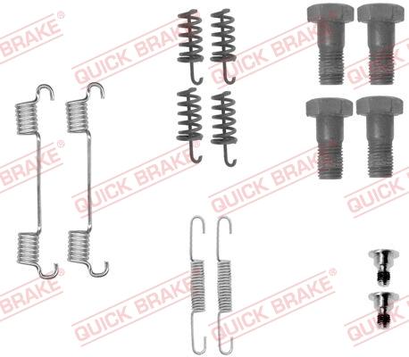 OJD Quick Brake 105-0867 - Aksesuar dəsti, dayanacaq əyləci başlıqları furqanavto.az