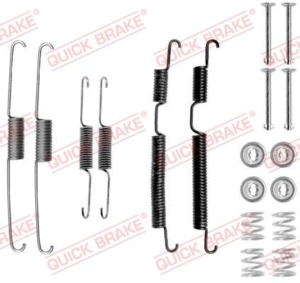 OJD Quick Brake 1050813 - Aksesuar dəsti, əyləc başlıqları furqanavto.az