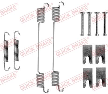 OJD Quick Brake 1050836 - Aksesuar dəsti, əyləc başlıqları furqanavto.az