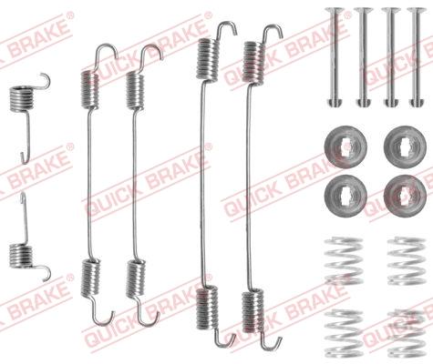 OJD Quick Brake 1050750 - Aksesuar dəsti, əyləc başlıqları furqanavto.az