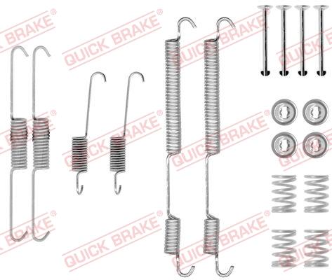 OJD Quick Brake 1050753 - Aksesuar dəsti, əyləc başlıqları furqanavto.az