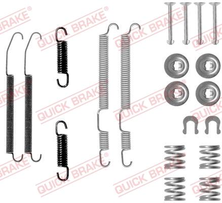 OJD Quick Brake 1050760 - Aksesuar dəsti, əyləc başlıqları furqanavto.az