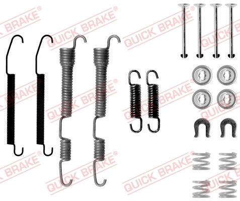 OJD Quick Brake 105-0761 - Aksesuar dəsti, əyləc başlıqları furqanavto.az