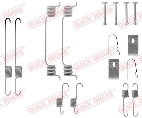 OJD Quick Brake 105-0700 - Aksesuar dəsti, əyləc başlıqları furqanavto.az