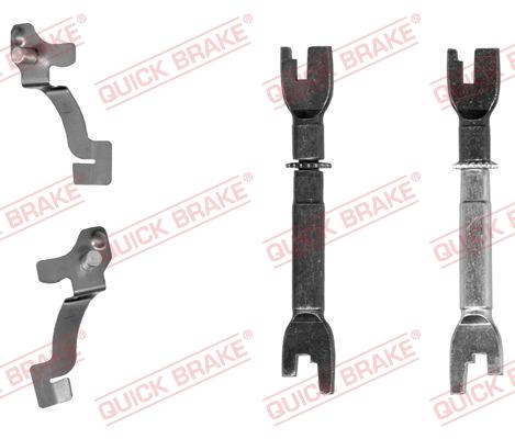 OJD Quick Brake 108 53 017 - Əyləc altlığı dəsti, əyləc diski furqanavto.az