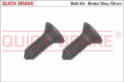 OJD Quick Brake 11667K - Bolt, əyləc diski furqanavto.az