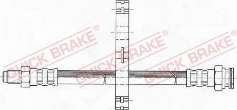 OJD Quick Brake 32.964 - Əyləc şlanqı furqanavto.az