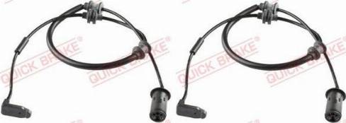 OJD Quick Brake WS0165A - Xəbərdarlıq Kontakt, əyləc padinin aşınması furqanavto.az