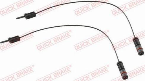 OJD Quick Brake WS 0116 A - Xəbərdarlıq Kontakt, əyləc padinin aşınması furqanavto.az