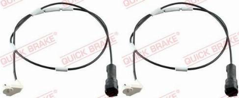 OJD Quick Brake WS 0128 A - Xəbərdarlıq Kontakt, əyləc padinin aşınması furqanavto.az