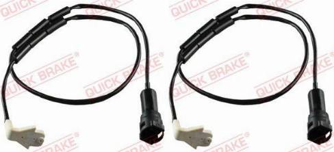 OJD Quick Brake WS 0127 A - Xəbərdarlıq Kontakt, əyləc padinin aşınması furqanavto.az