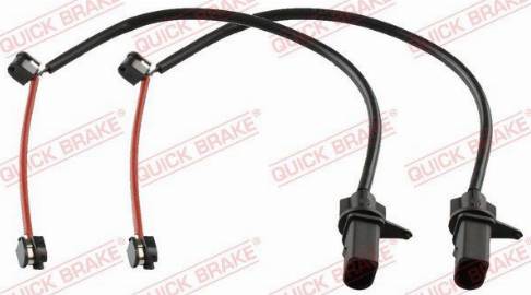 OJD Quick Brake WS 0371 A - Xəbərdarlıq Kontakt, əyləc padinin aşınması furqanavto.az