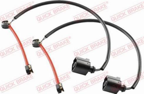 OJD Quick Brake WS 0225 A - Xəbərdarlıq Kontakt, əyləc padinin aşınması furqanavto.az