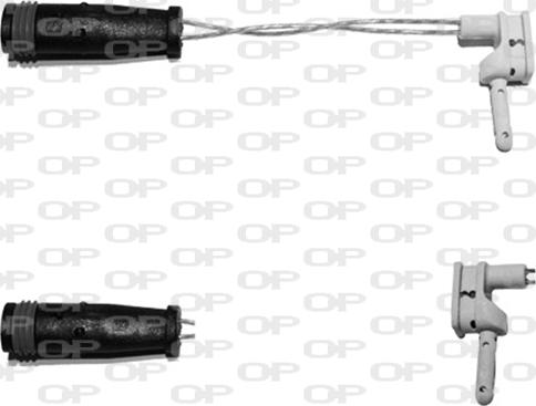 Open Parts AK3094.00 - Xəbərdarlıq Kontakt, əyləc padinin aşınması furqanavto.az