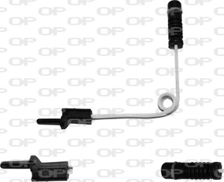 Open Parts AK3061.00 - Xəbərdarlıq Kontakt, əyləc padinin aşınması furqanavto.az