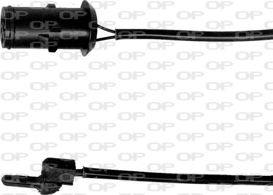 Open Parts AK3089.00 - Xəbərdarlıq Kontakt, əyləc padinin aşınması furqanavto.az