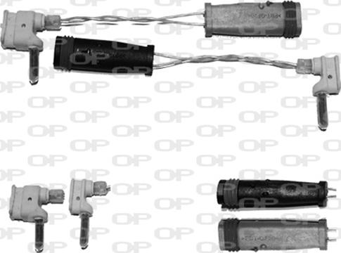 Open Parts AK3078.00 - Xəbərdarlıq Kontakt, əyləc padinin aşınması furqanavto.az